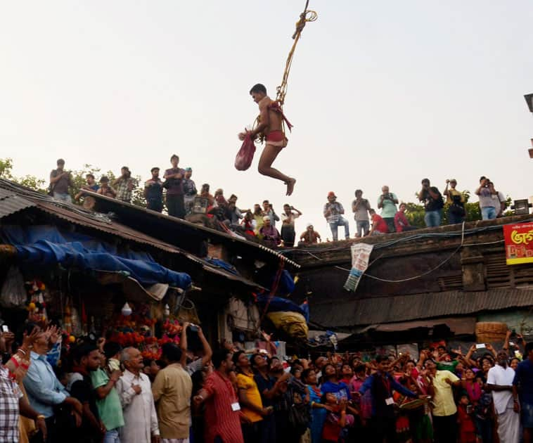 Charak festival in Kolkata