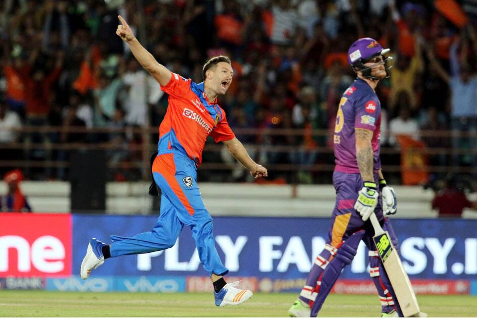 Gujarat Lions Vs Rising Pune Supergiant