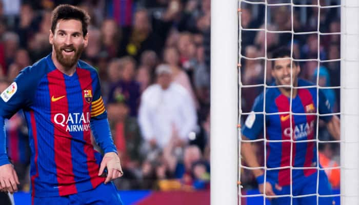 Lionel Messi&#039;s brace keeps Barcelona alive ahead of El Clasico after 3-2 win over Real Sociedad