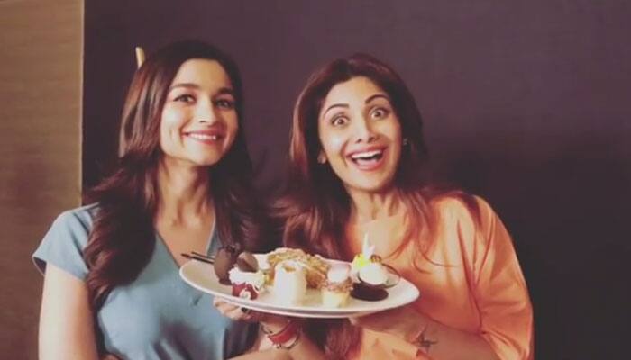 Alia Bhatt and Shilpa Shetty enjoy their &#039;binge time&#039;! 