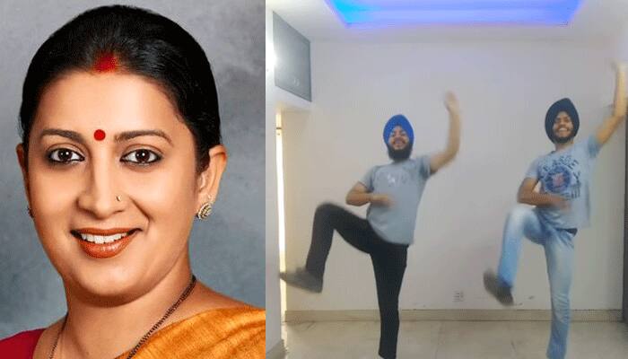 Smriti Irani reacts to video of Punjabis dancing to &#039;Saas Bhi Kabhi Bahu Thi&#039; remix - WATCH