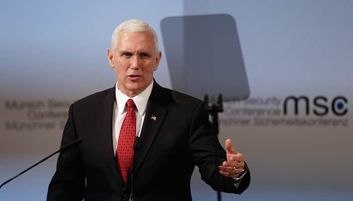 Mike Pence puts North Korea on notice not to test US resolve, citing Syria strike