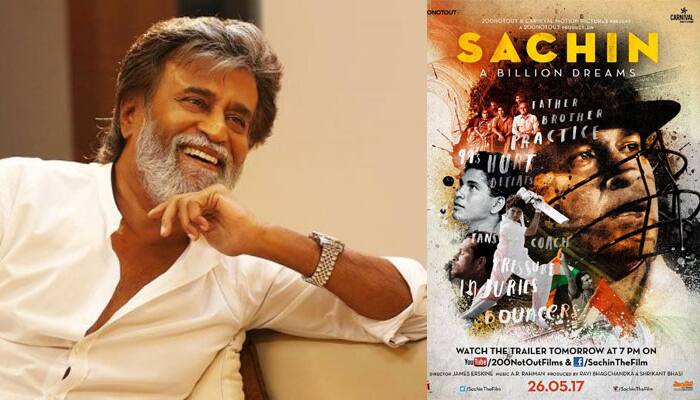 Superstar Rajinikanth wishes Sachin Tendulkar for upcoming biopic