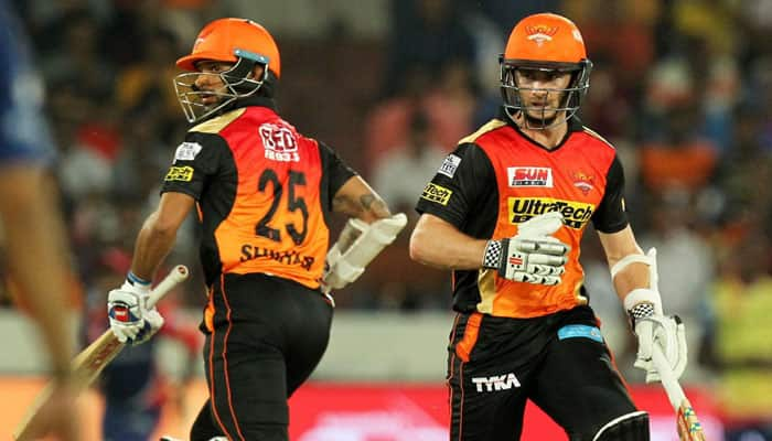 IPL 2017, Match 21: SRH vs DD – Hyderabad ride on Dhawan-Williamson brilliance; remain unbeaten at home