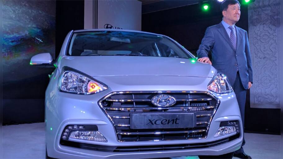 Hyundai all new Xcent launched; priced up to Rs 8.41 lakh | Automobiles ...