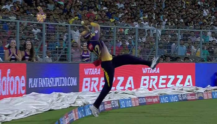 Fairplay! KKR&#039;s Suryakumar Yadav signals six after nearly taking a sensational catch – Watch Video