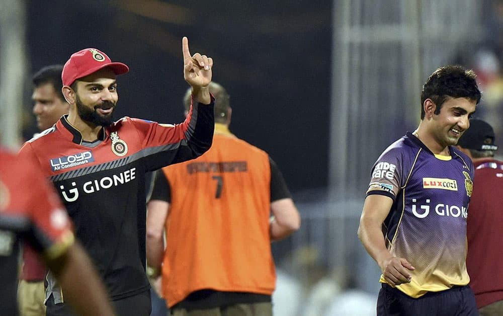 Kolkata Knight Riders VS Royal Challengers Bangalore