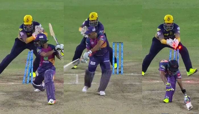 WATCH: Robin Uthappa&#039;s impressive show behind the stumps to dismiss Ajinkya Rahane, MS Dhoni, Manoj Tiwary