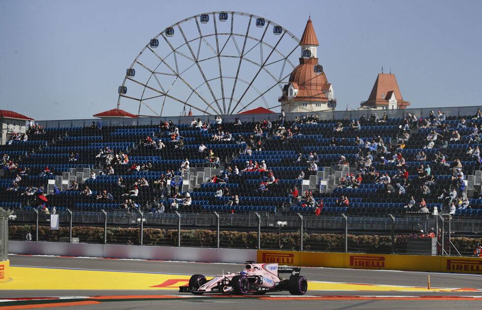 Force India driver Esteban Ocon