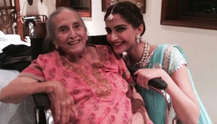 Sonam Kapoor&#039;s maternal grandmother passes away, actress shares heartfelt post