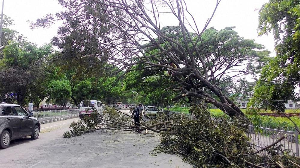 Storm in Guwahati