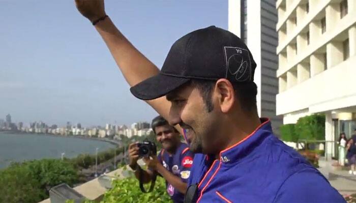 WATCH: Mumbai Indians&#039; fans give Rohit Sharma an overwhelming surprise on 30th birthday