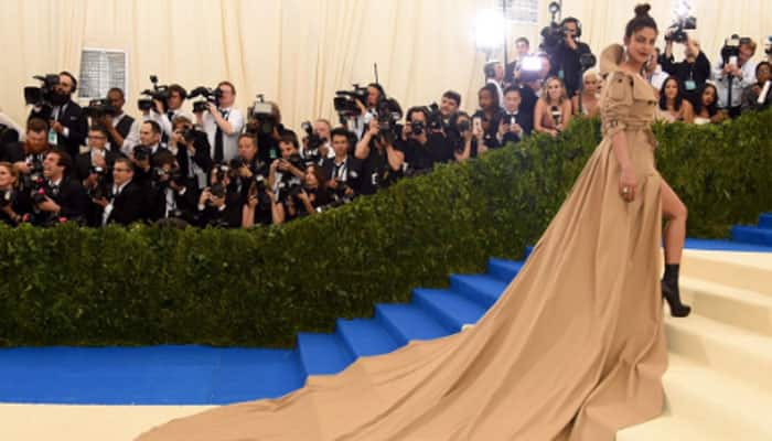 Priyanka Chopra floors everyone with her Ralph Lauren trench coat at Met Gala! 