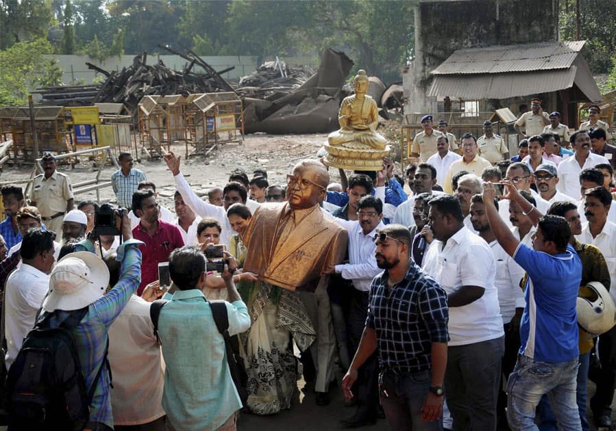 Indu Mill land transferred for Ambedkar Memorial