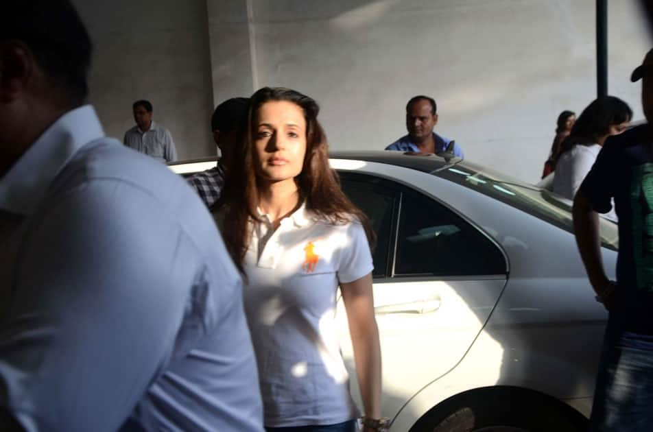 Actress Ameesha Patel arrives