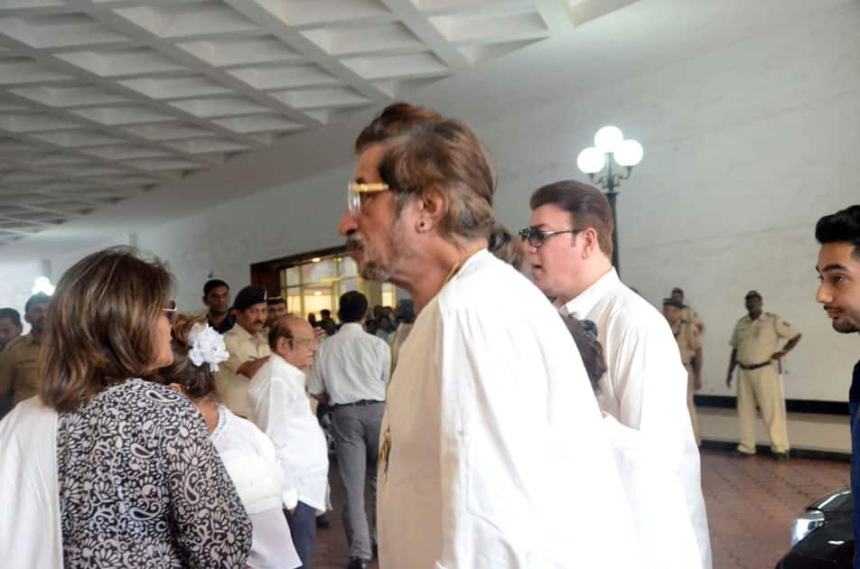 Actor Shakti Kapoor arrives