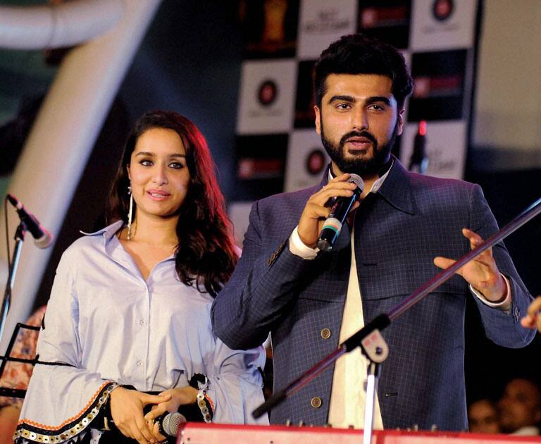 Shraddha Kapoor and Arjun Kapoor Shraddha Kapoor and Arjun Kapoor