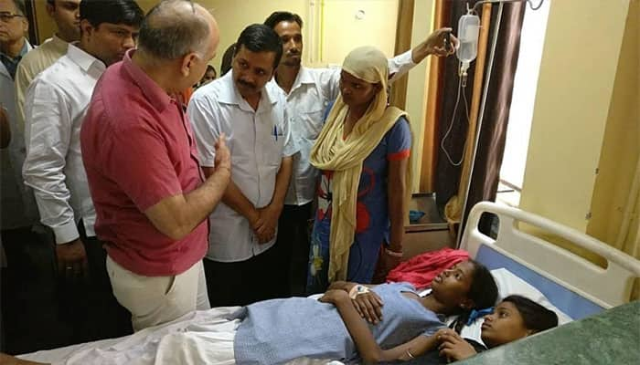 450 girl students taken ill due to chemical leakage in Delhi