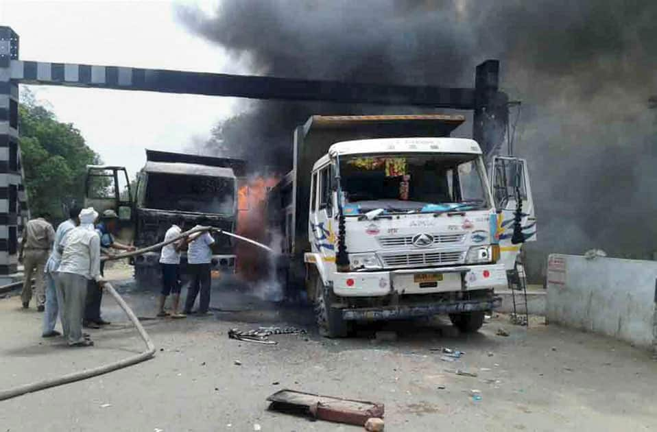 Accident in Kaushambi