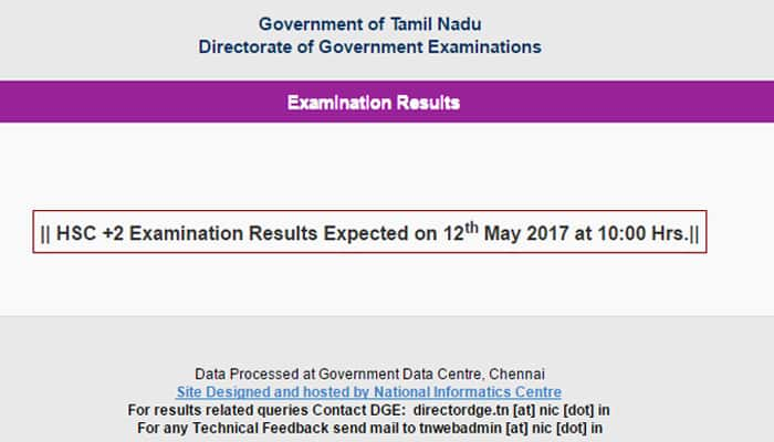 TN HSC Result 2017: Date and time of declaration of Tamil Nadu Class 12