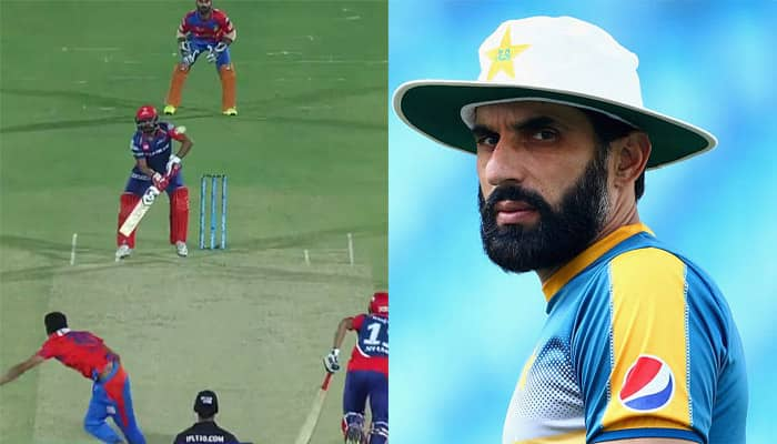 WATCH: Gutsy Amit Mishra teaches Pakistan legend Misbah-ul-Haq how to finish off a chase