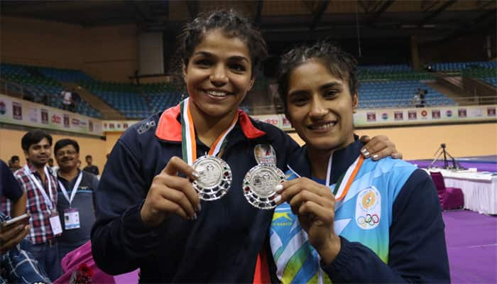 Asian Wrestling Championships: Indian stars Sakshi Malik, Vinesh Phogat settle for silver medals