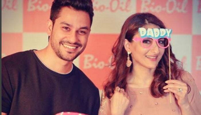 &#039;Yummy Mummy&#039; Soha Ali Khan and hubby Kunal Kemmu look adorable in their recent pictures!