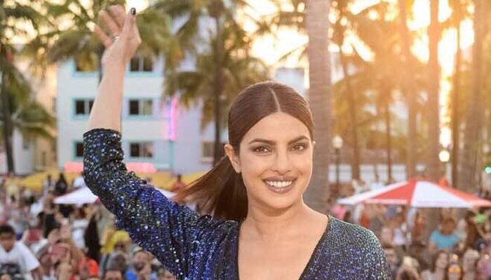 &#039;Baywatch&#039; Miami premiere: Priyanka Chopra spills glamour in blue gown – See pics