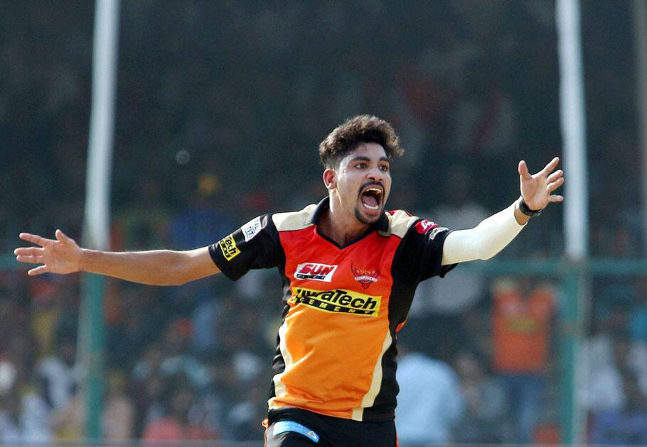 Mohammed Siraj of Sunrisers Hyderabad