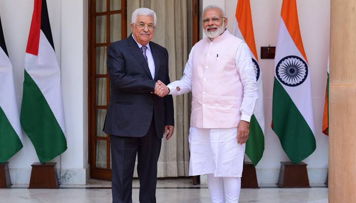India hopes for sovereign, independent and united Palestine, co-existing peacefully with Israel, PM Narendra Modi tells Abbas