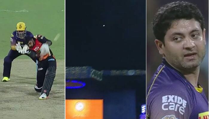 WATCH: SRH batsman Vijay Shankar punishes Piyush Chawla with classy six in IPL eliminator against KKR