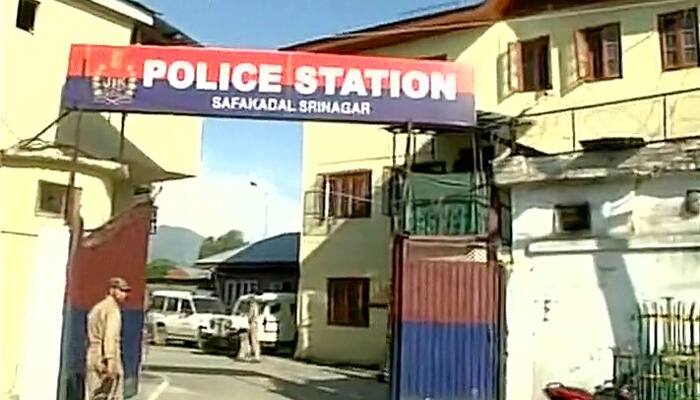 J&amp;K: Terrorists attack police station at Srinagar, hurl grenade; cop, civilian injured