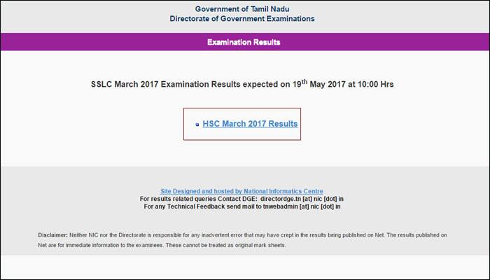 SSLC Results 2017 TNBSE Tamil Nadu Board: Check tnresults.nic.in &amp; dge.tn.nic.in for TNBSE Class 10th Result / TN Matric Result 2017 to be declared today soon