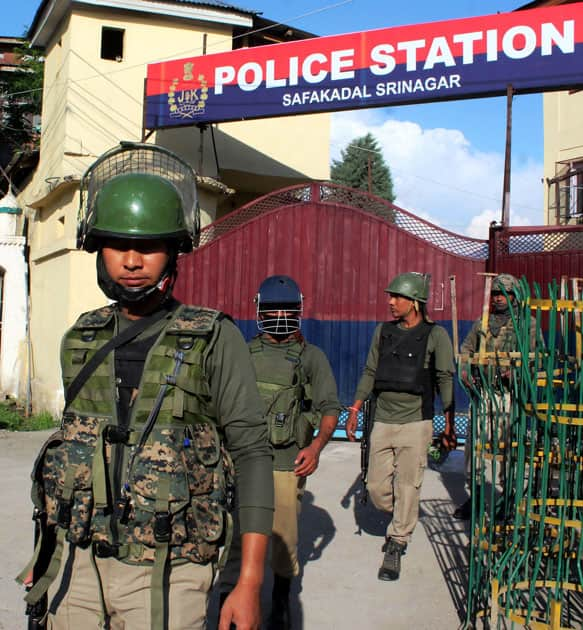 Grenade attack in Srinagar