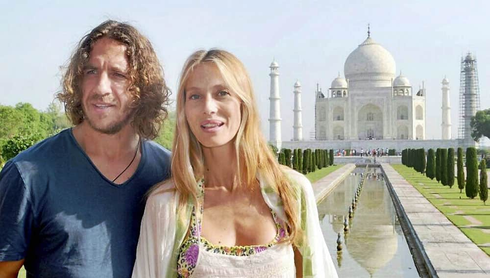 Carles Puyol in Agra