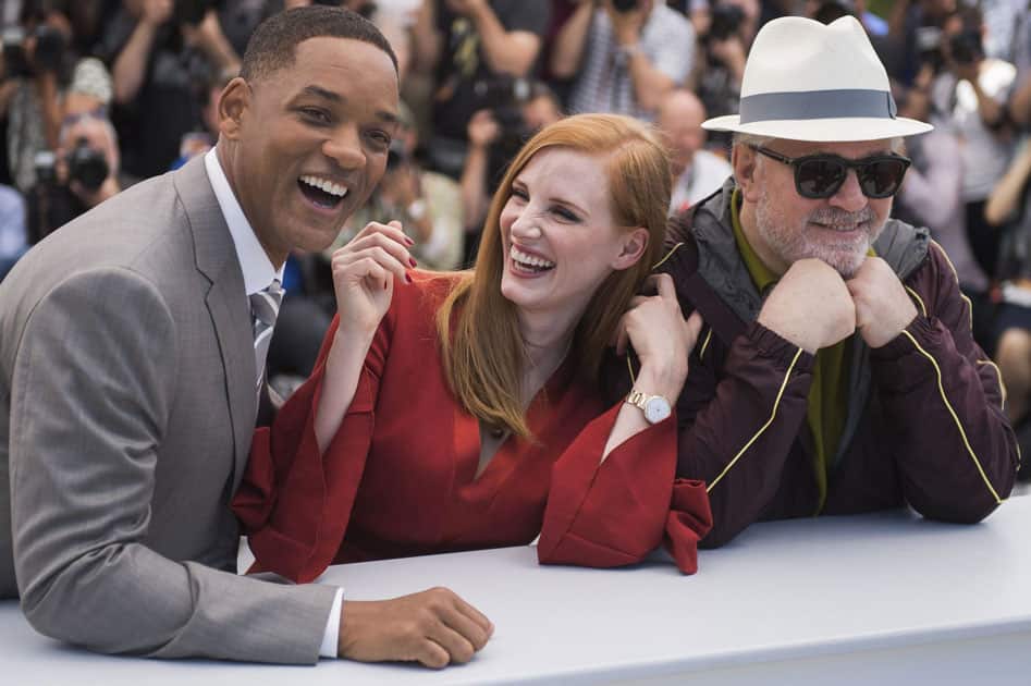 Jury members Will Smith, from Jessica Chastain and Pedro Almodovar pose for photographers