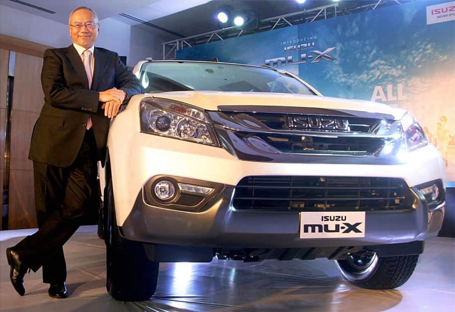 ISUZU 'mu-X' SUV launch