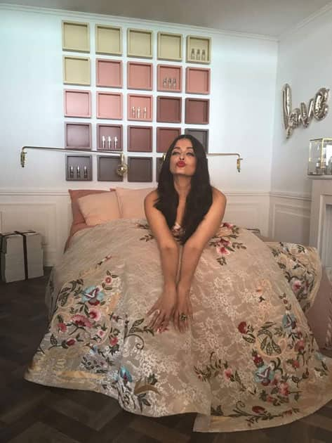 When at Cannes, pose and pout #LifeAtCannes #AishwaryaAtCannes #CannesQueen