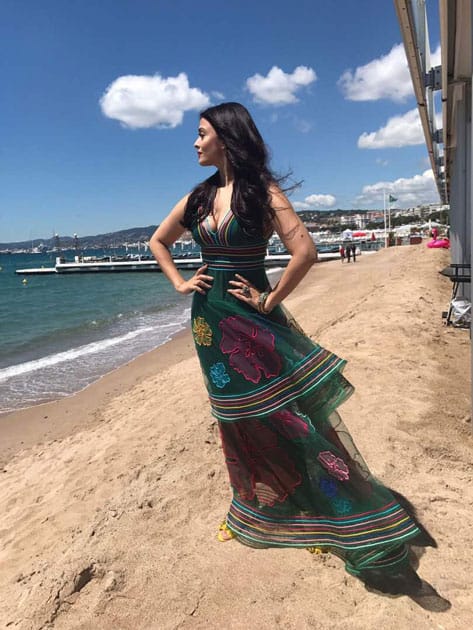 When you are as beautiful as the place you are at!#LifeAtCannes