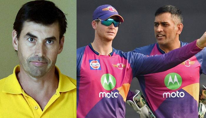 IPL 2017 final: RPS coach Stephen Fleming hails &#039;outstanding&#039; communication between Steve Smith, MS Dhoni