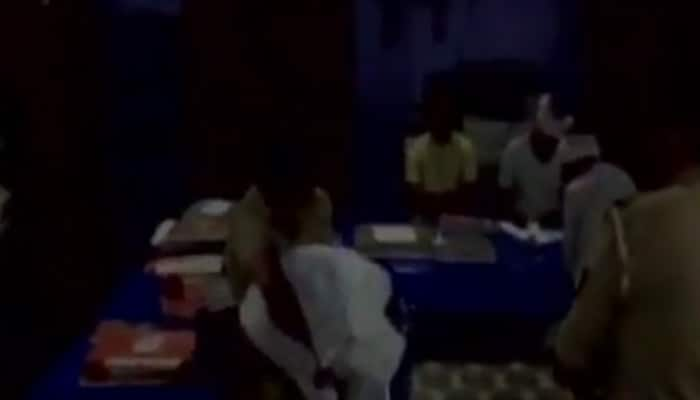 UP police&#039;s high-handedness exposed; SP worker thrashed by cops in Badaun, video goes viral