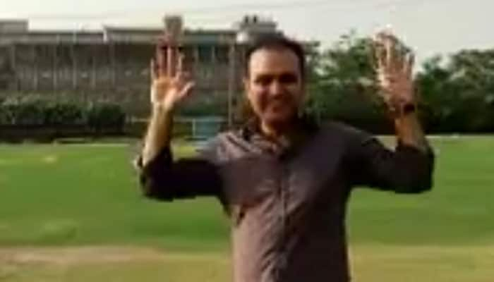 WATCH: Virender Sehwag celebrates his #TwitterCrorepati feat by sharing brilliant video with fans