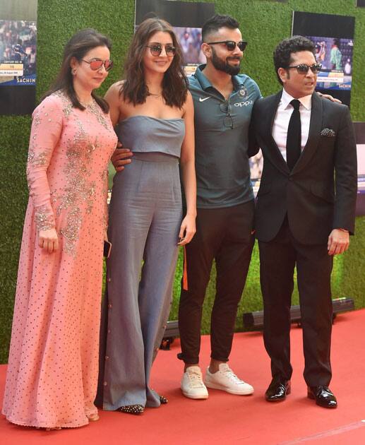 Screening of Tendulkar's biopic Screening of Tendulkar's biopic