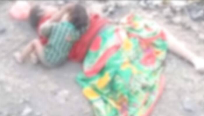 Madhya Pradesh: Mother lays dead by tracks in Madhya Pradesh, child tries to breastfeed - Watch