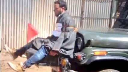 J&amp;K stone-pelter, who was tied to Army jeep as human shield, files complaint against Major Gogoi