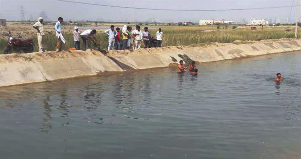 Two youth drowned in Gurgaon Water Channel (GWC) Two youth drowned in Gurgaon Water Channel (GWC)