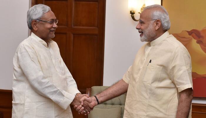 Nitish Kumar to have lunch with PM Narendra Modi today, day after saying no to Sonia Gandhi