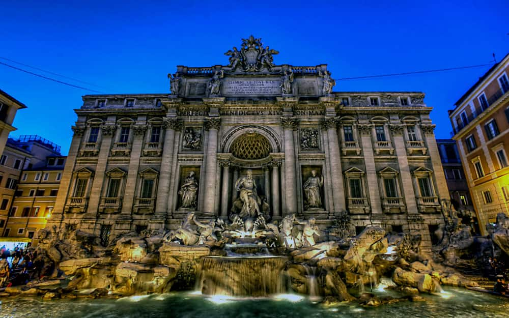 Trevi Fountain, Rome, Italy