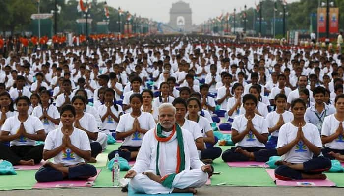 Yoga is India&#039;s gift to the world: PM Narendra Modi