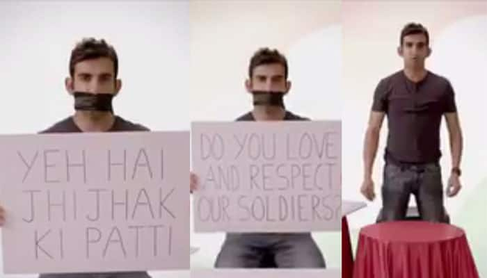 WATCH: &#039;Remove Jhijhak Ki Patti&#039;, Gautam Gambhir kick-starts inspirational campaign for Indian soldiers